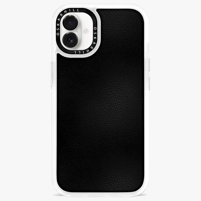 iPhone 16 Plus Case Classic Leather — Smoky Black