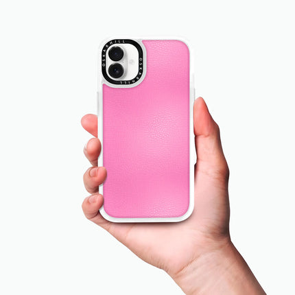 iPhone 16 Case Classic Leather — Persian Pink