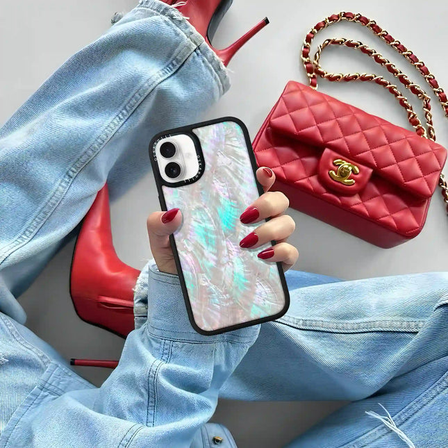 iPhone 16 Case Elite — Mother of Pearl