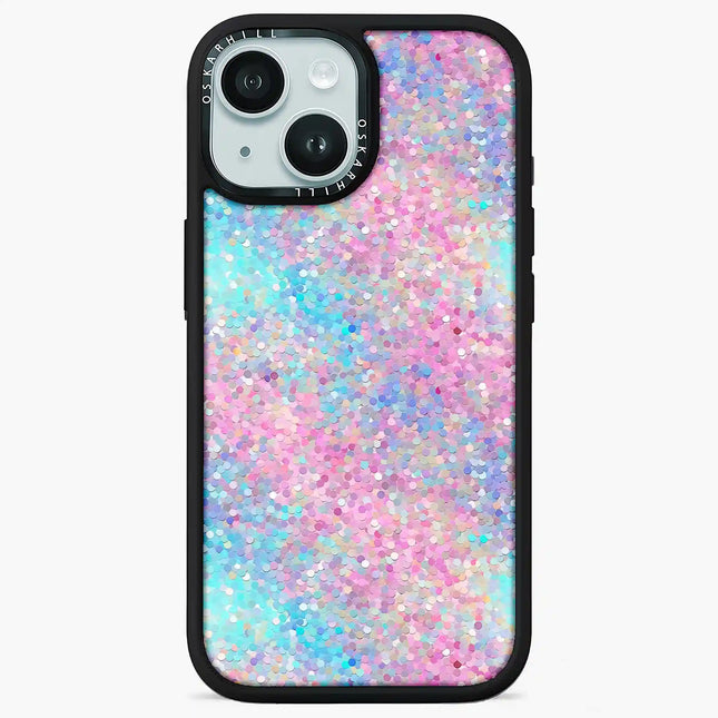 iPhone 14 Plus Case Elite — Multicolor Glitter Oskar Hill.